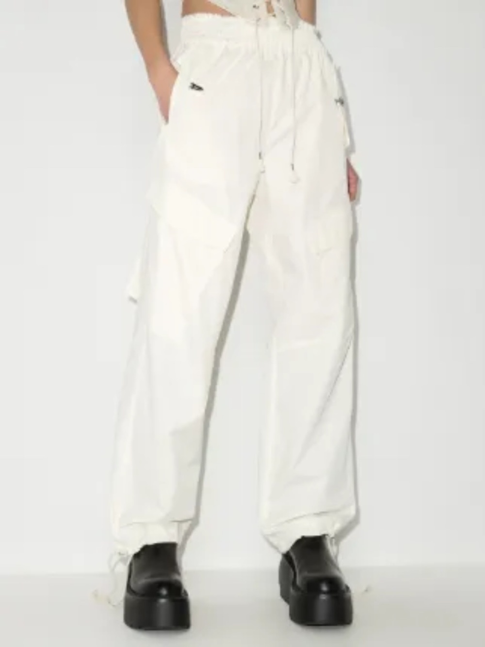 Dion Lee wide-leg cargo trousers
